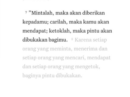 Mintalah maka akan diberikan (2)