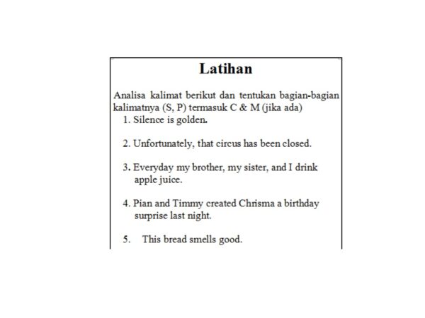 Rahasia menguasai bahasa Inggris (Part 2)